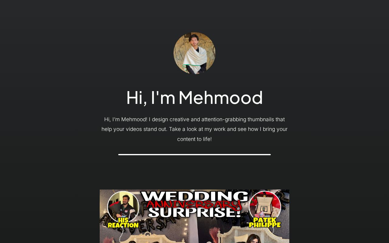 Carrd profile picture for @mehmood